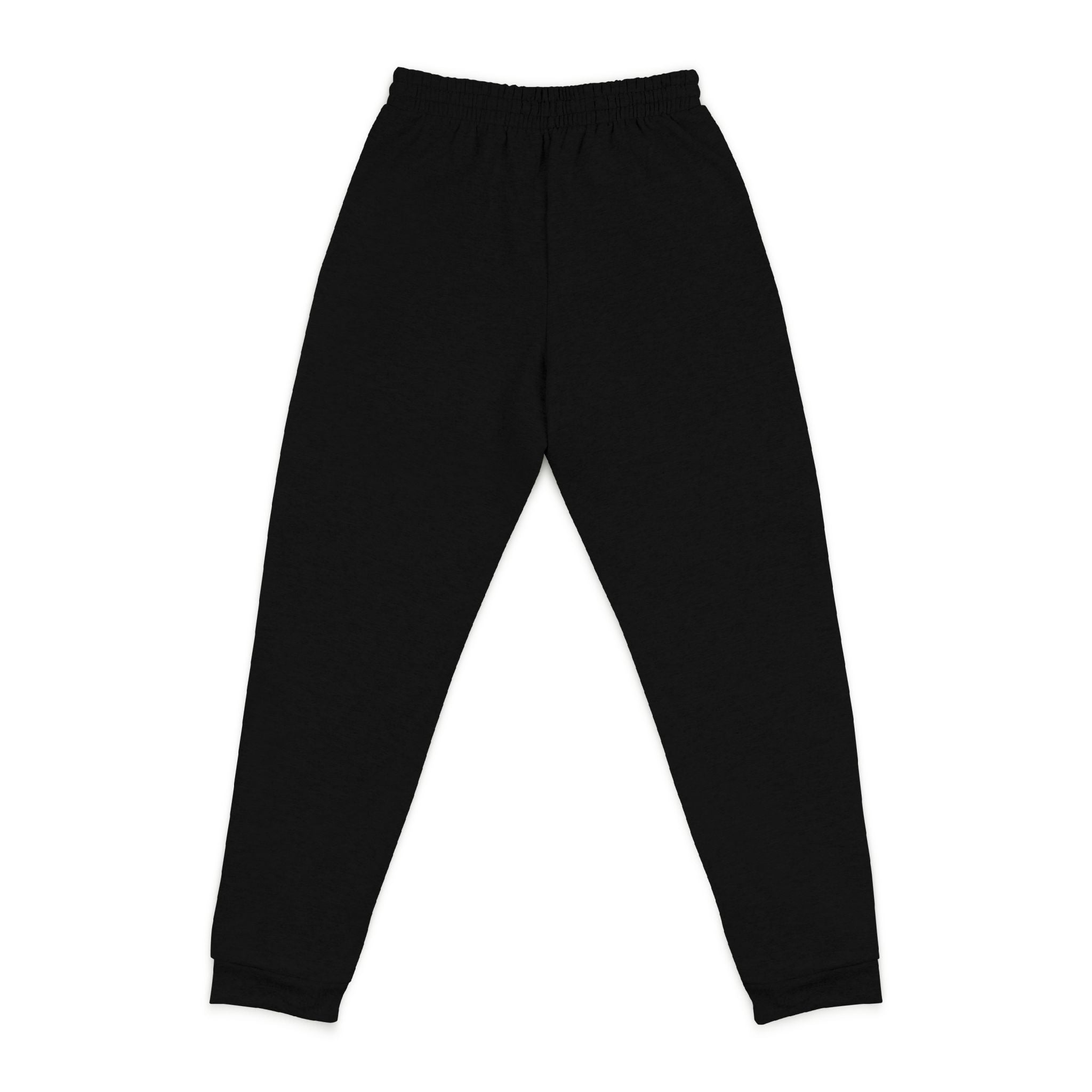 Embroidered Black Joggers — Minimal Logo Sweatpants